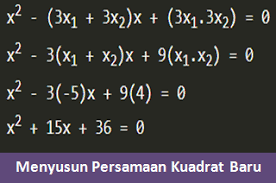Maybe you would like to learn more about one of these? Contoh Soal Menyusun Persamaan Kuadrat Baru Dan Pembahasannya