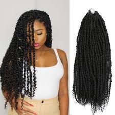Below are 32 beautiful twist braid styles to try this spring Aigemei Crochet Braiding Hair Pre Passion Twist Braids Synthetic Hair Extensions 1b Tbug Color Aliexpress