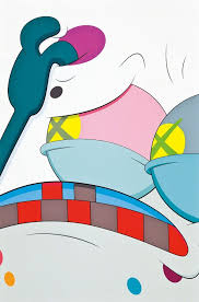 Kaws Blame Game 2 Works 2014 Artsy Kaws Painting Kaws Wallpaper Artwork