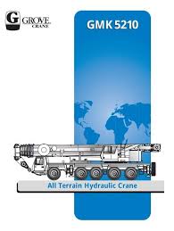 Grove GMK5210 All Terrain Crane