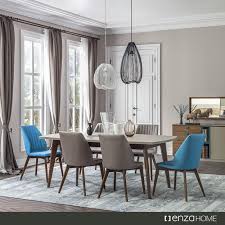 Santiago Yemek Odasi Takimi Ile Her Aksam Yemeginiz Ziyafet Tadinda Olsun Tasarim Ev Dekor Enza Home Ev Icin Mobilya Boyama Dekor