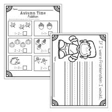 These kindergarten activities are the best at letting kids interact, play, move, and work with important learning. Halloween And Autumn Printables Worksheets Prek Preschool Kindergarten