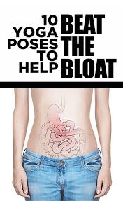 10 Yoga Poses To Beat Belly Bloat And Boost Up Your Digestion Process Medi Idea Yoga Poses Bloated Belly Yoga Postures