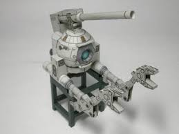 RB-79 BALL Gundam ⋆ Mypapercraft.Net