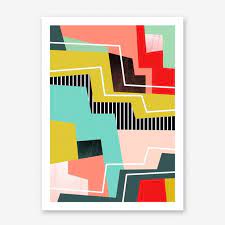 Maybe you would like to learn more about one of these? Colour Block I Art Print Graphic Art Print Art Block Art