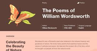 Poems Of William Wordsworth Selected Poem Summaries Course Hero