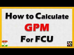 how to calculate gpm for fcu ahu fan coil unit air handling unit