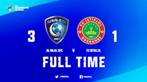 The football team plays in the saudi professional league. Ft Al Hilal Sfc 3 1 Fc Istiklol Afc Champions League Facebook