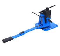 BOSUGE UB100A Biegemaschine Edelstahl Manuelle Biegemaschine Universal  Winkelbiegemaschine Metallstabbiegemaschine für Flachstahl Rundstahl ...