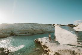 Sarakiniko beach, on the greek island of milos, is probably the most unique beach in greece. Moonwalking In Sarakiniko Illumelation Travel Inspiration