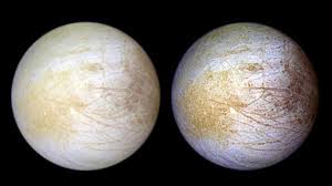 Europa, the smallest and second nearest of the four large moons (galilean satellites) discovered around jupiter by the italian astronomer galileo in 1610. The Ocean On Jupiter S Moon Europa Has Table Salt Just Like Earth S Seas Cnn