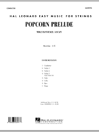 Klaviernoten bücher für kinder zum anfangen des klavierspielens. Mike Hannickel Popcorn Prelude Full Score Sheet Music Pdf Notes Chords Novelty Score Orchestra Download Printable Sku 293894
