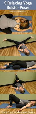 We often think only of restorative poses when pulling a bolster out for practice, but this useful prop can also help us to learn inversions like sirsasana use the sense of ease provided by the bolster's support to diffuse your attention throughout the pose; 9 Relaxing Yoga Bolster Pillow Poses Journeys Of Yoga