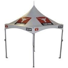 The polygon high peak tent is built on the basis of the hexagon, octagon, decagon, and dodecagon tents. 10 X 10 Pinnacle Series High Peak Frame Tent