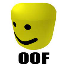 Roblox Noob Head Oof Sticker Noob Roblox Games Roblox