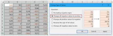 Follow these three steps to creating sustainable, positive change in your life. How To Change Negative Numbers To Positive In Excel