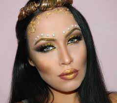 Greek Golden Goddess Halloween Makeup Tutorial Fashionisers Halloween Makeup Diy Bright Halloween Makeup Princess Makeup