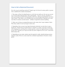 Maybe you would like to learn more about one of these? Notarized Letter What Is It How To Write It With Sample Letter