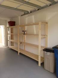 All you need to build the shelves are twelve 2x4s, one sheet of osb and a few tools. 31 Garage Organization Ideas To Whip Yours Into Shape Garage Storage Shelves Garage Shelving Garage Shelving Units