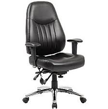 Alpha 24 Hour Leather Task Chair Task Chair Executive Leather Office Chair Chair
