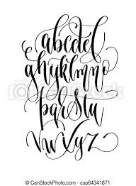 Ships from and sold by amazon.com. Black And White Hand Lettering Alphabet Design Handwritten Brush Script Modern Calligraphy Cursive Font Vector Illustration Canstock