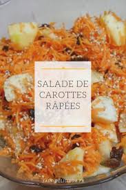 Salade De Carottes Rapees Recette Salade Carotte Carottes Rapees Recette Carottes
