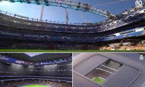 T.courtois, r.varane, nacho, f.mendy, t.kroos, m.asensio, casemiro, isco, l.modric, m.diaz, l.vazquez real sociedad: Real Madrid Reveal Latest Footage From Their 500m Redevelopment Of The Santiago Bernabeu Daily Mail Online