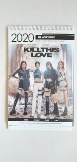 In conversation with caroline de maigret. Blackpink Black Pink Photo 2020 2021 Desk Calender Calendar Jennie Jisoo Rose Lisa Actskorea