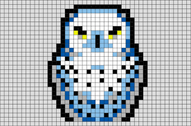 Harry Potter Hedwig Pixel Art Pixel Art Harry Potter Hedwig Pixel Art Templates