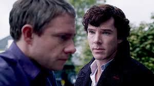 The South Korean television network that airs BBC's Sherlock advertises the  show with trailers that pretty much depict it as a love story between  Sherlock Holmes and John Watson.