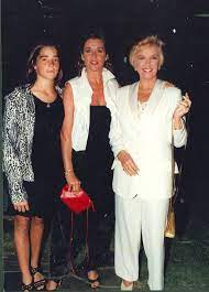 Todo lo que pasa en la televisión, . La Desconocida Foto De Mirtha Legrand Marcela Tinayre Y Juana Viale Juntas Asi Lucian Hace 24 Anos Guioteca