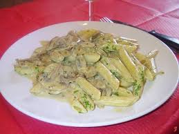 Un primo piatto sfizioso e dal gusto delicato ! Penne Funghi E Panna Pennette