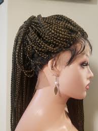 360* Box Braid Lace Front Wig Hair accessories