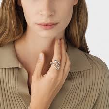 Georg Jensen Marcia Diamond Set Ring