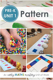 Pre K Pattern Unit Of Work Pattern Activities Reception Maths Math