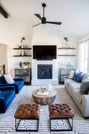 You have some the 50s iconic features in the room, including the retro malm fireplace. 20 Living Room With Fireplace That Will Warm You All Winter Rectangular Living Rooms Living Room Remodel Living Room With Fireplace