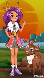 Enchantimals Danessa Deer Dress Up Game Http Www Starsue Net Game Enchantimals Danessa Deer Html Have Fun 3 Dibujos Kawaii Gatitos Lindos Dibujos