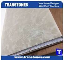 Solid Surface Delicate Cream Faux Marble Slabs Tile Walling,Ceiling  Panel,Floor Covering Artifcial Stones Resin Glass Stone for Interior  Furniture ...