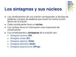 ¿cuándo usar la oración la magnifica? Ppt Sintaxis La Estructura De La Oracion Powerpoint Presentation Free Download Id 3914382
