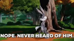 500x363 px download gif non, nao, no, or share nein, you can share gif head shake, bugs bunny, nope, in twitter. Space Jam Bugs Bunny Gif Space Jam Bugs Bunny Nope Never Heard Of Him Discover Share Gifs