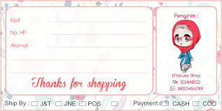 31 free label templates free word psd pdf format download free premium templates. Desain Nota Olshop Kosong