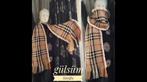 Tig Isi Burberry Orgu Sal Atki Modeli Tigorgusuatkimodelleri Tigisiatkimodelleri Knittedscarf Youtube 2021 Tig Isleri Orgu Sal