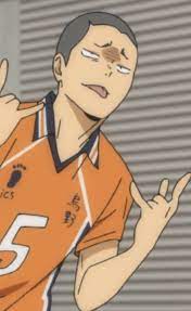 What makes ryunosuke tanaka such a good character? Tanaka Tanaka Haikyuu Haikyuu Manga Haikyuu Karasuno