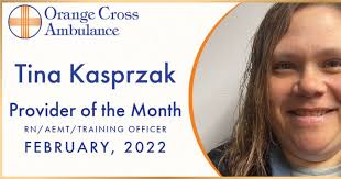 Congrats to Tina Kasprzak