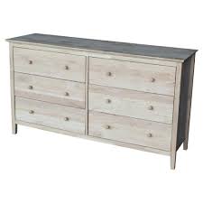 Dresser Unfinished International Concepts Wood Unfinished Wood Dresser Unfinished Furniture Wood Dresser