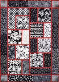 Black And White Quilt Patterns The Big Block Quilt Big Block Quilts Quilts Quilt Block Patterns