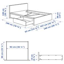 Also view the frequenty asked questions at the bottom of the page for useful tips. Malm White Luroy Bed Frame High W 2 Storage Boxes Standard Single Ikea