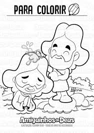 Desenhos do batismo de jesus para colorir. Batismo Do Senhor Para Colorir Amiguinhos De Deus