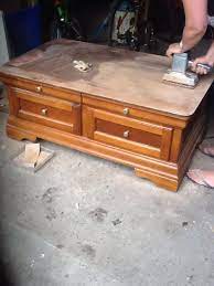 Came over to try it out on a coffee table! Sanding Coffee Table Artzcool S Blog