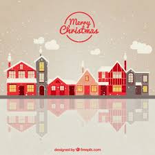 Download Download Vector Christmas Village Snow Vectorpicker SVG Cut Files